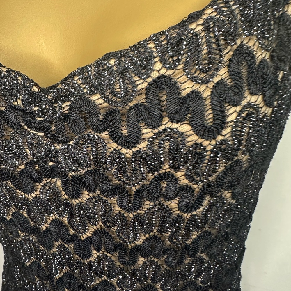 Ruby Rox Black Metallic Wavytextured Y2kvintage B… - image 6